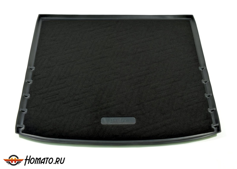 Коврик в багажник Haval F7x 2 2024+ | комбинированный: ворс + полиуретан, Norplast