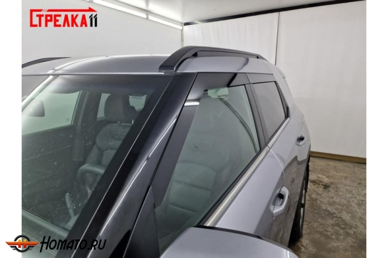 Дефлекторы KGM Torres | из 4 частей, премиум, плоские, 2D