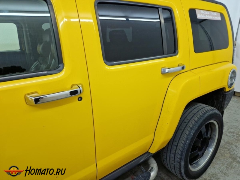 Накладки в ручки дверей для Hummer H3 | 5 штук, декор