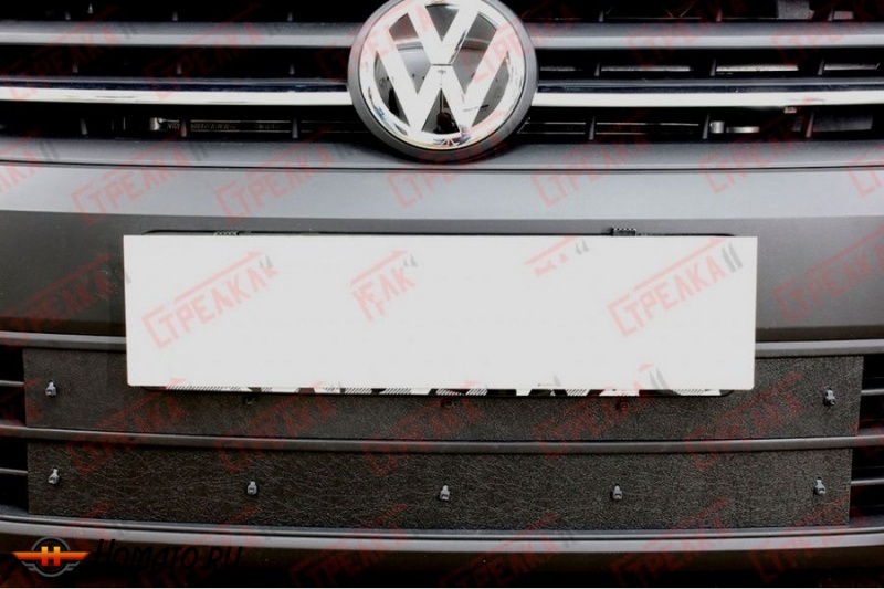 Зимняя защита радиатора Volkswagen Caddy 4 2015-2020 | на стяжках