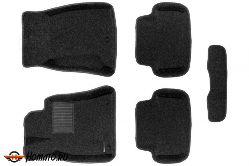 3D коврики для Genesis G70 2018+/2021+ | BUSINESS: 4 слоя