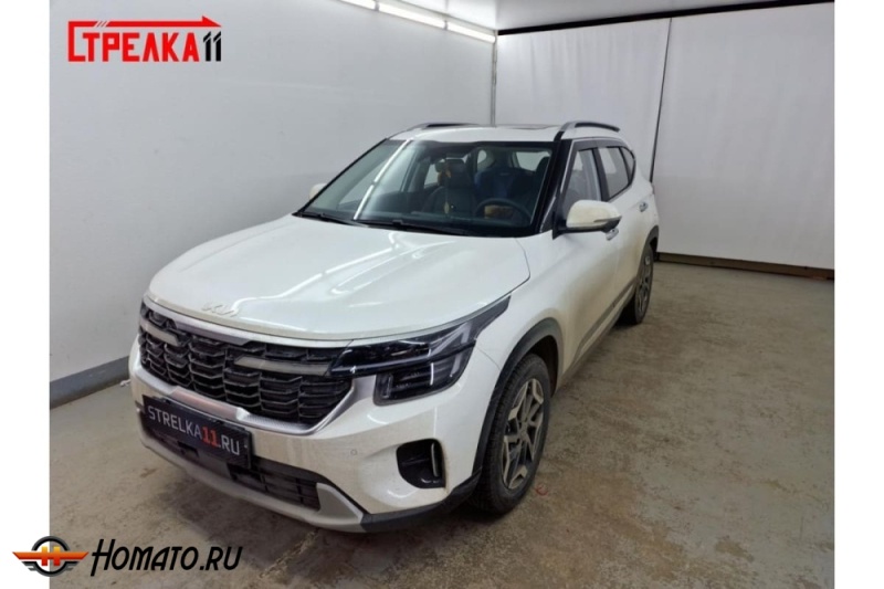 Дефлекторы KIA Seltos 2019- | премиум, плоские, 2D