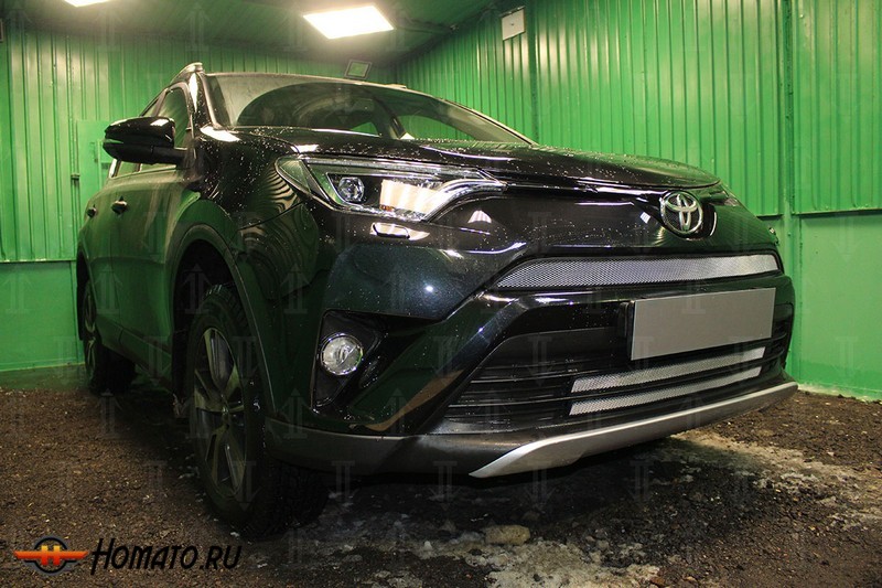 Защита радиатора для Toyota RAV4 (2015+) рестайл | Стандарт