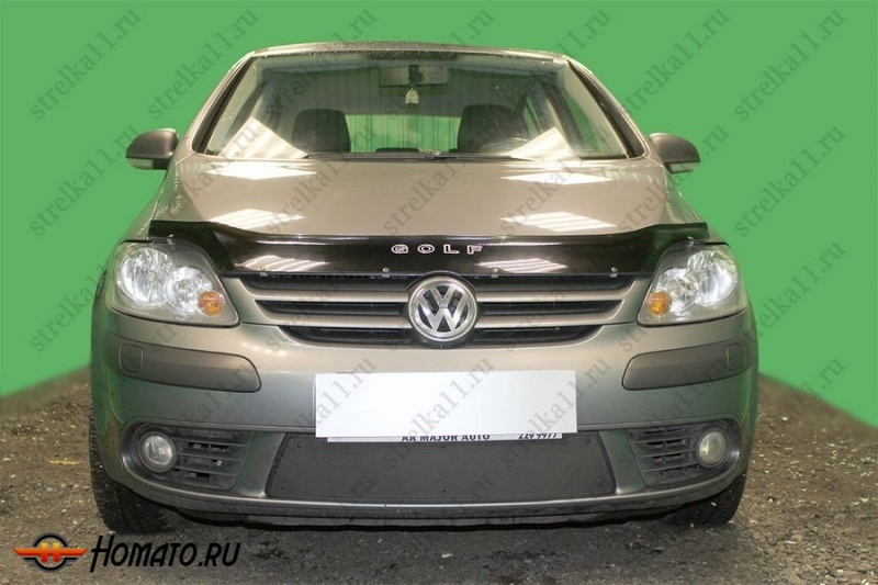 Защита радиатора для Volkswagen Golf Plus 2005-2009 дорестайлинг | Стандарт