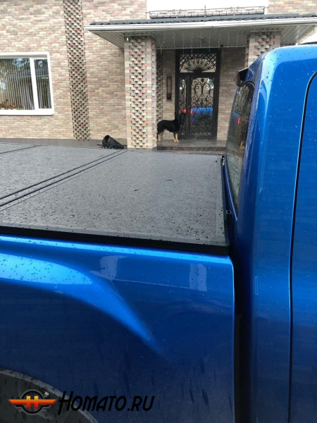 Крышка кузова Foton Tunland G9 | 3 секции, алюминий | длинный кузов 185 см