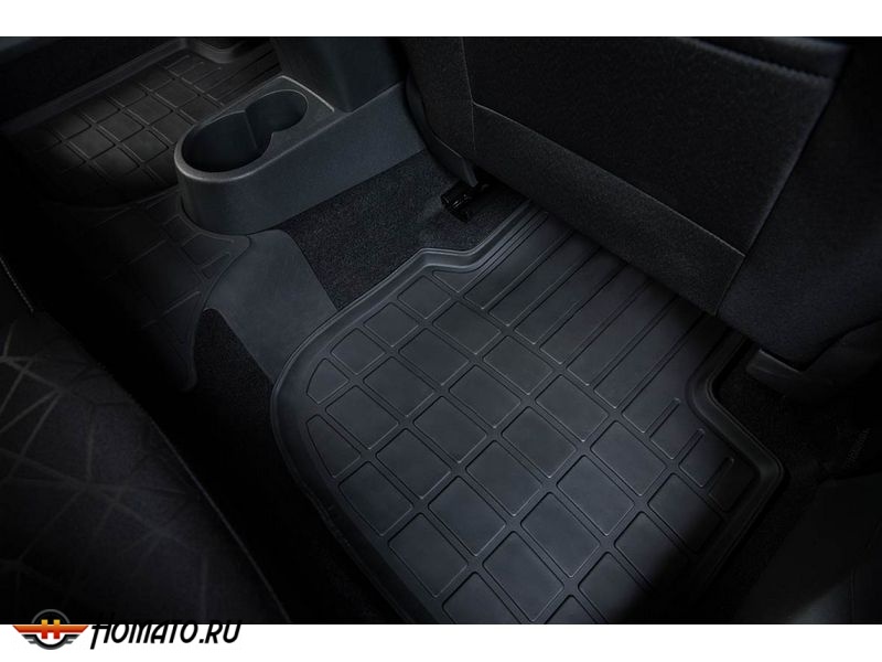 Резиновые коврики Nissan X-Trail (T32) 2015+ | Стандарт | Seintex