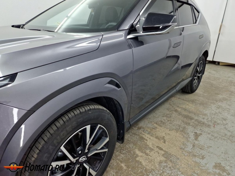 Накладки в ниши колесных арок для GAC GS4 2025+ | 4 штуки, декор