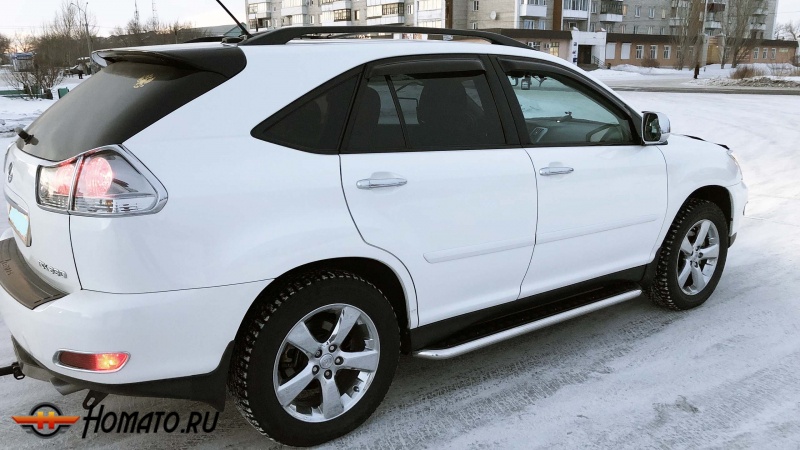 Пороги подножки Lexus RX 2003-2009 | алюминиевые или нержавеющие