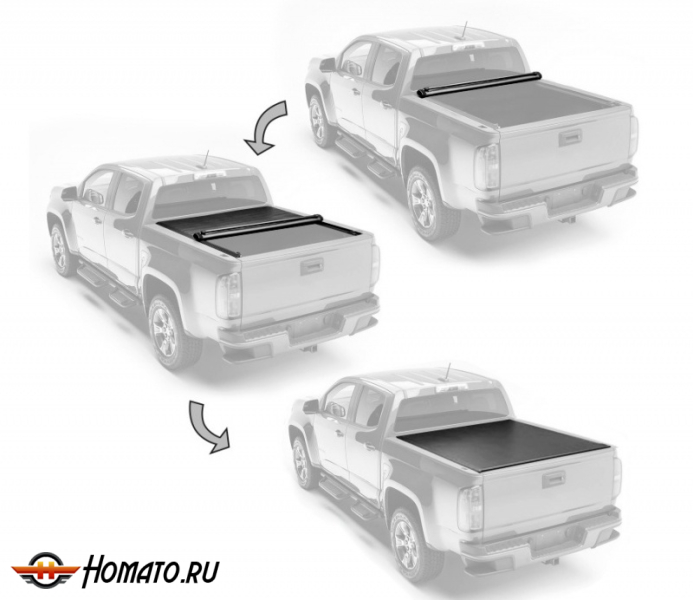 Крышка кузова Changan Hunter Plus 2023+ | SR, рулонная, винил