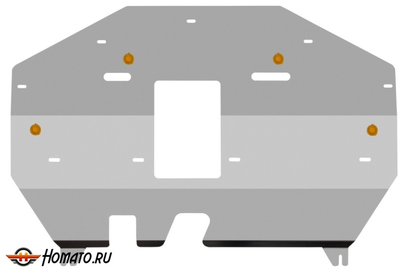 Защита картера и КПП для LiXiang L6 (24-) 1,5 гибрид, AT, 4WD / алюминий 3 мм | NLZ