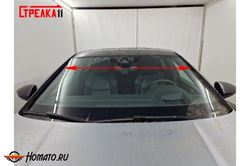 Премиум водостоки дефлекторы лобового стекла Audi A7 / S7 (C8/4K) 2018+