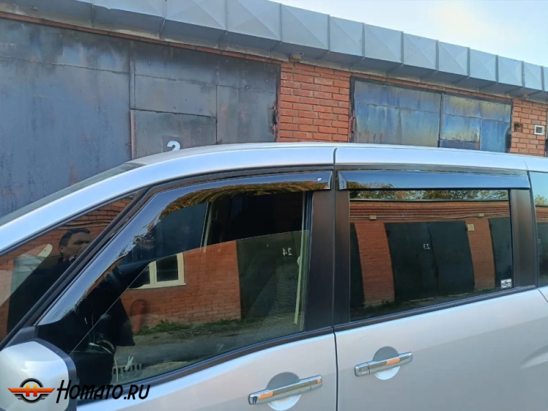 Дефлекторы окон Nissan Serena C26 2010-2016 | Cobra