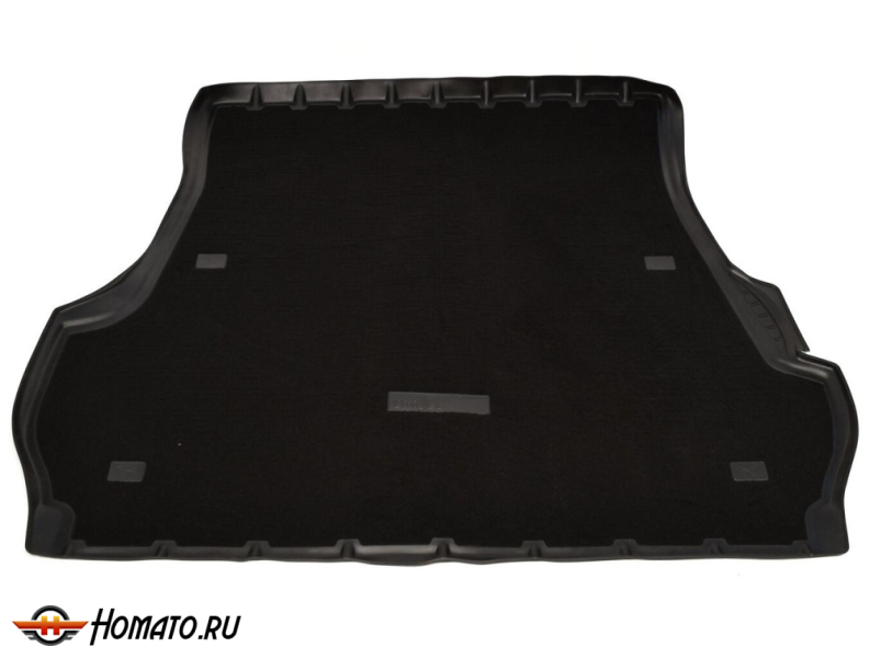 Коврик в багажник Toyota LC200 07+/12+/15+ (5 мест) | комбинированный: ворс + полиуретан, Norplast