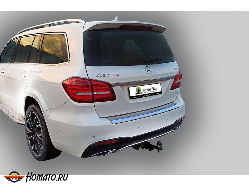 Фаркоп MERСEDES GLS (166) 2015- | шар E - под квадрат - быстросъемный | Лидер Плюс | M205-E