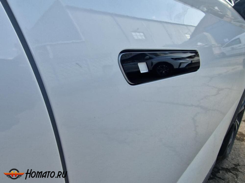 Накладки на ручки дверей для Haval F7x 2 2024+ | 4 штуки, декор