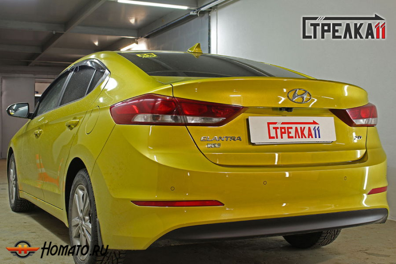 Защита задней камеры HYUNDAI ELANTRA 5 2015-2019 рестайл