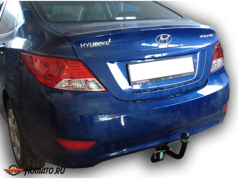 Фаркоп KIA RIO 3 (седан, хетчбек) (2010-2017) | шар A | Лидер Плюс | H219-A