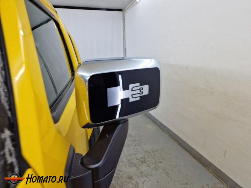 Накладки на зеркала для Hummer H3 | 2 штуки, декор
