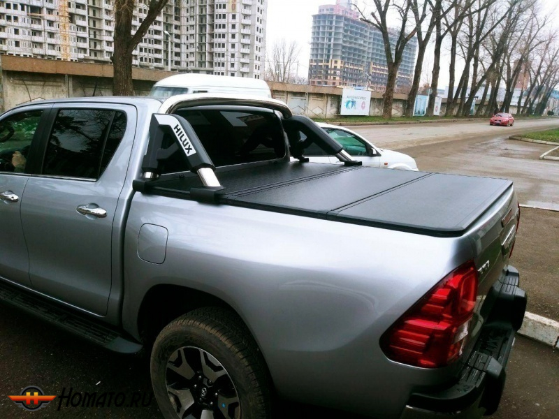 Крышка кузова Foton Tunland G7 2023+ | короткий кузов | H3, 3 секции, алюминий