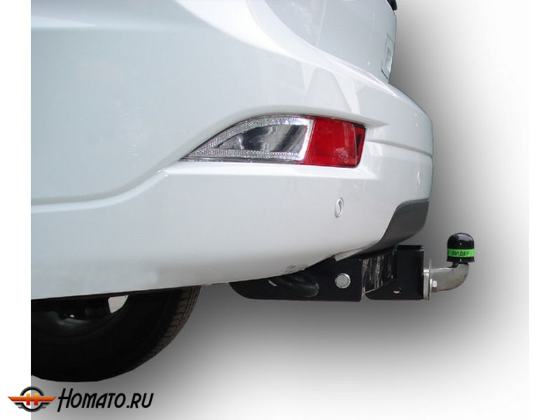 Фаркоп CHEVROLET TRAILBLAZER (GM800) 2012- | шар F - кованый, с пластиной из нержавейки | Лидер Плюс | C216-F(N)