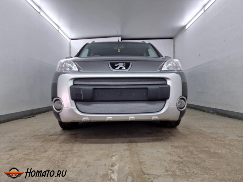 Защита радиатора для Peugeot Partner B9 (2008-2012) дорестайл | Стандарт