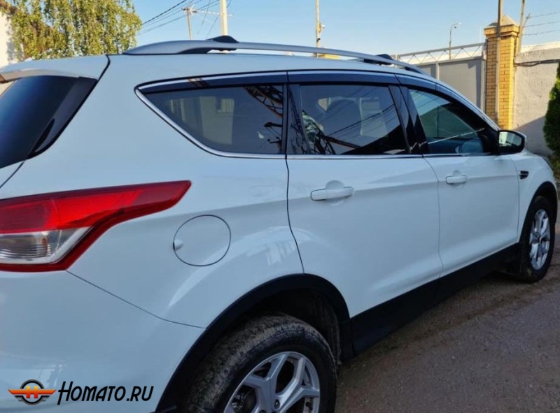 Дефлекторы Ford Kuga 2 2013-2019 | премиум, плоские, 2D