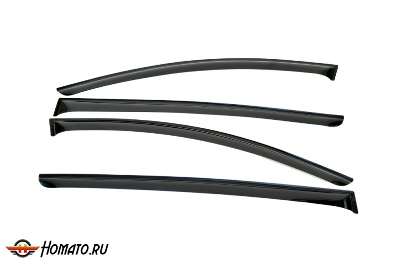 Дефлекторы на окна RENAULT SANDERO II / SANDERO STEPWAY II (2013+) хэтчбек 5дв.