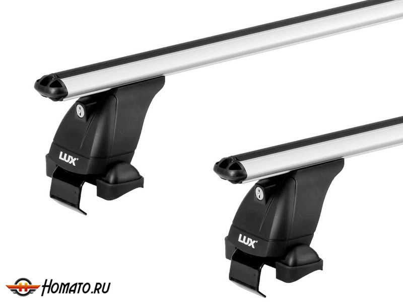 Багажник на крышу Nissan Sunny B14/B15 и Nissan Bluebird Sylphy G10 | за дверной проем | LUX БК-3