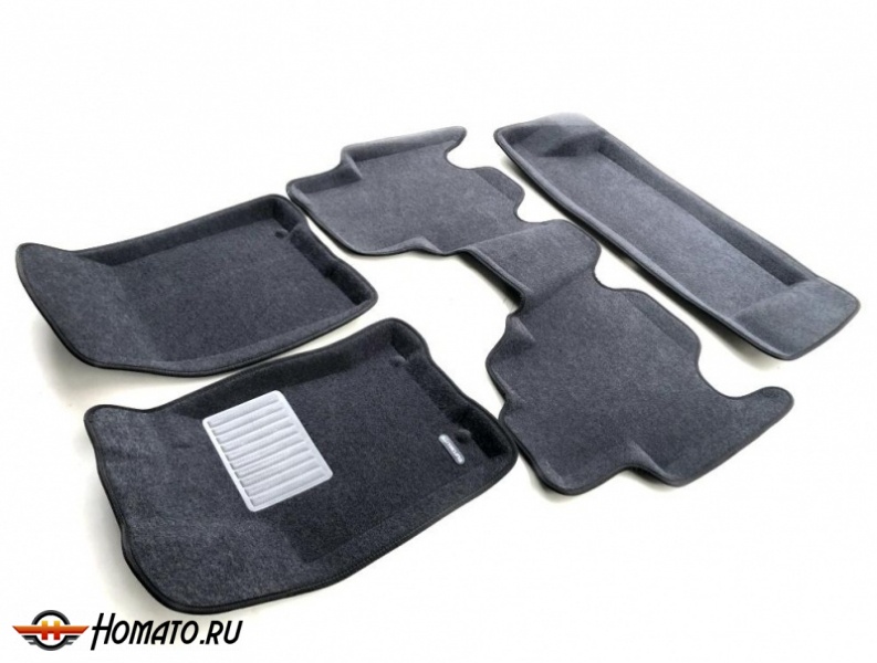 3D коврики для KIA Mohave 2009+/2018+ | BUSINESS: 4 слоя