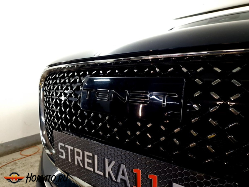 Накладки на буквы логотипа для Тенет Т8 | декор