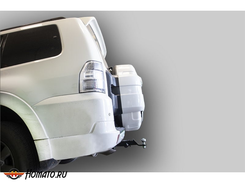 Фаркоп MITSUBISHI PAJERO 4 2007-/2014- | шар E - под квадрат - быстросъемный | Лидер Плюс | M114-E