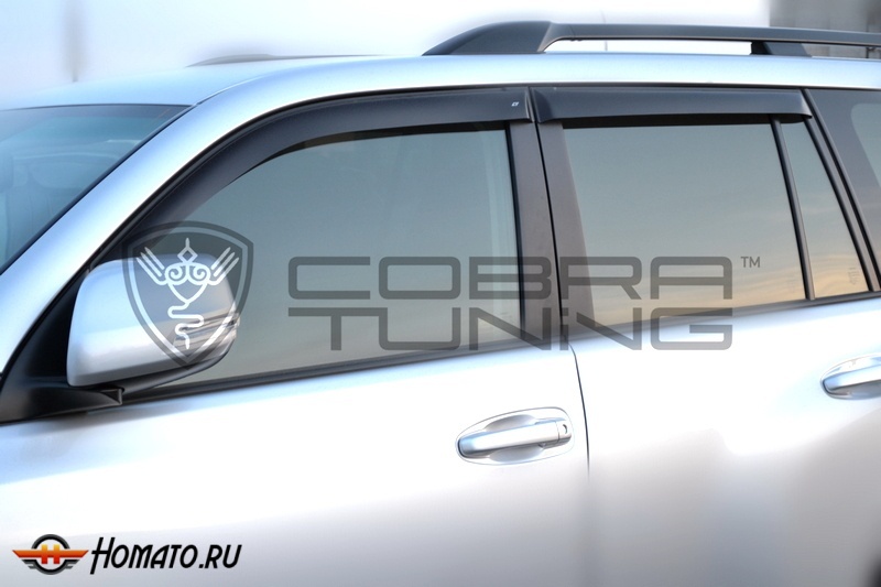 Дефлекторы окон Toyota Land Cruiser Prado 150 2009+/2018+ | Cobra