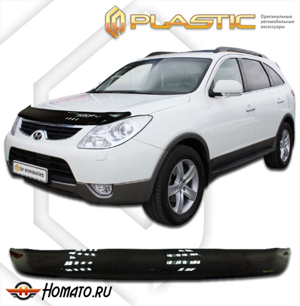 Дефлектор капота Hyundai ix55 2006-2013 | черный