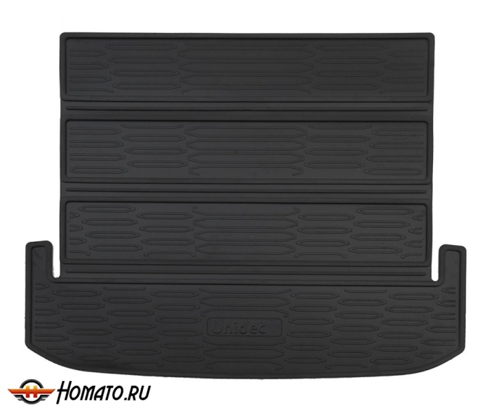 Коврик в багажник Джетур Х90 Плюс 2022+ | складной, черный, Norplast