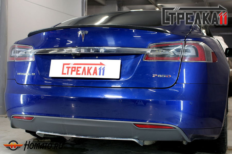 Защита задней камеры TESLA MODEL S 2012-2016 дорестайл