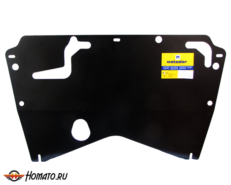 Защита картера Nissan Teana 2008-2014 | двигатель + КПП, 2 мм, сталь | MOTODOR | 01443