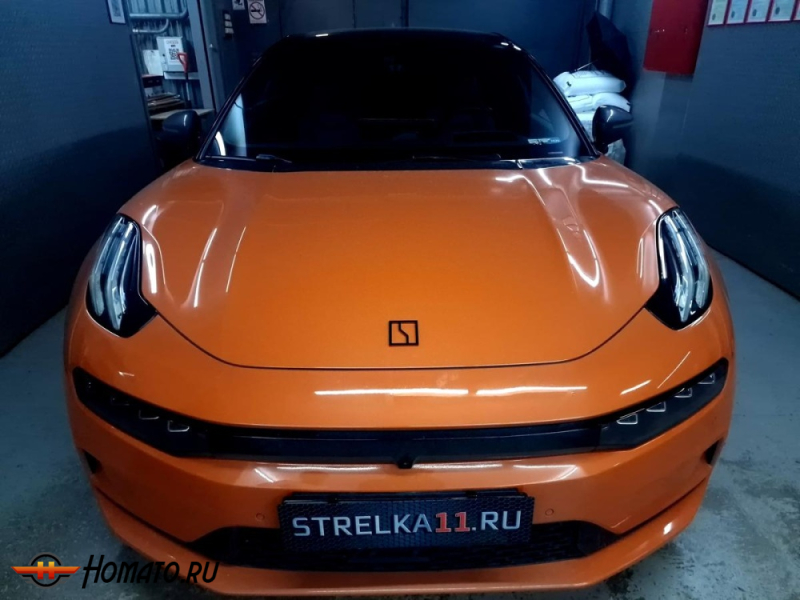 Накладки на передний логотип для Zeekr 001 | декор