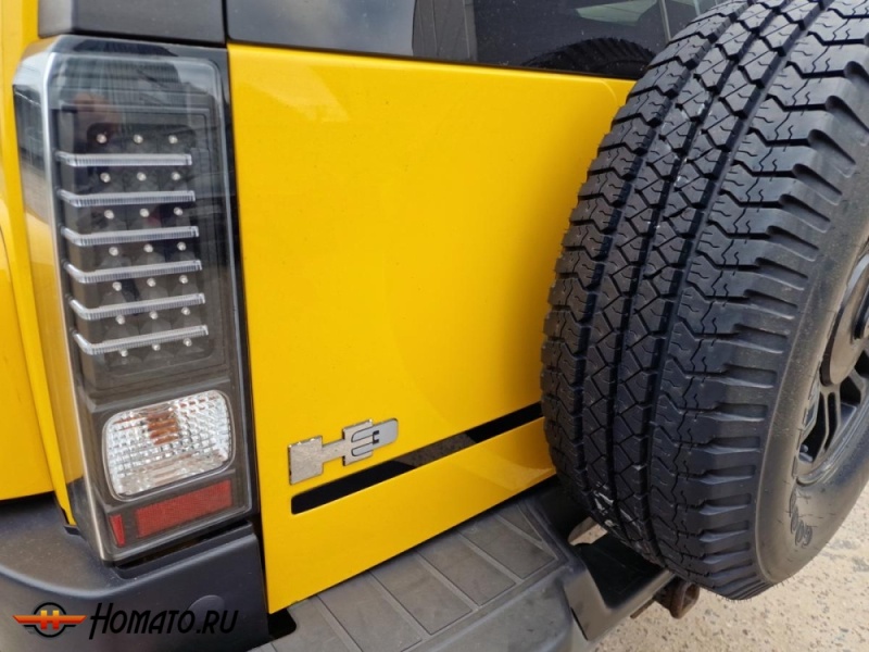 Накладка на крышку багажника для Хаммер Н3 | декор