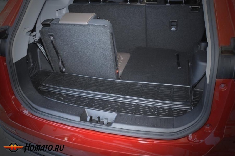Коврик в багажник Haval H9 2 2024+ (7 мест) | складной, черный, Norplast
