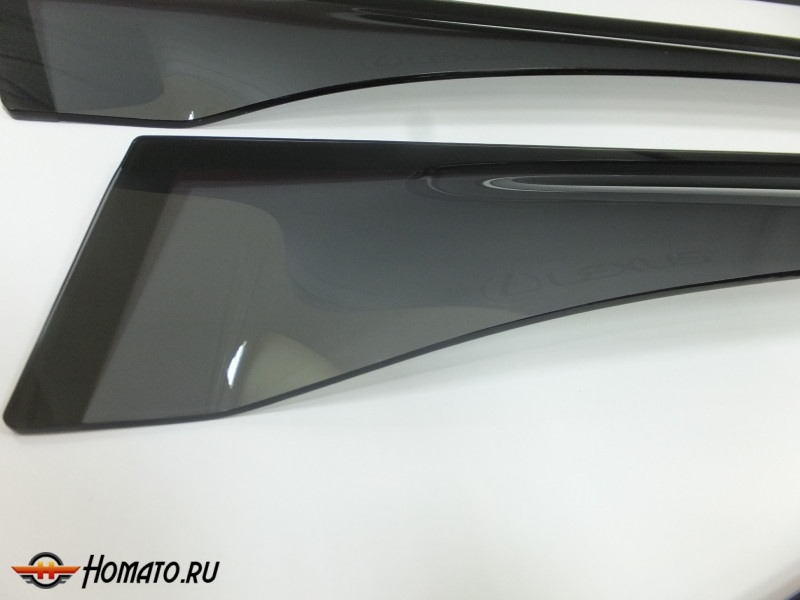 Дефлекторы окон для Lexus NX 2014+ | с логотипом