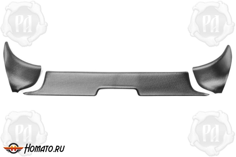 Накладка на ковролин из 3 частей под задний ряд для Хавал Н3 2024+ | полный привод