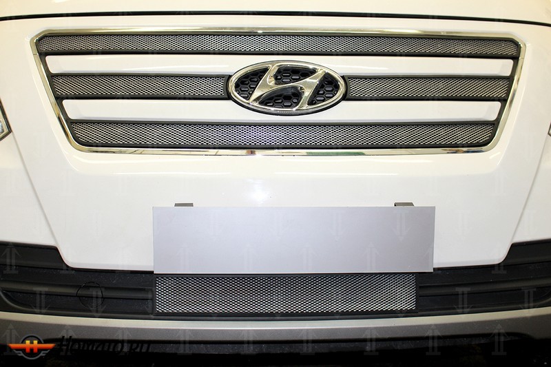 Защита радиатора для Hyundai H1 (2015-2018) рестайл | Стандарт