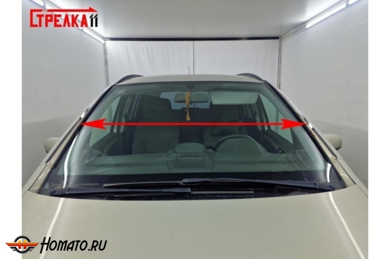 Премиум водостоки дефлекторы лобового стекла Опель Зафира Б 2005-2012