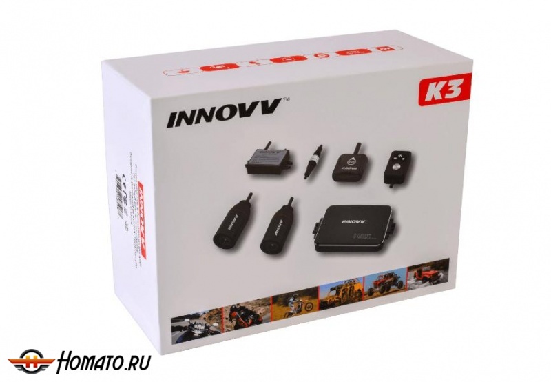 INNOVV K3 мото видеорегистратор | 2 камеры, GPS, 1080P