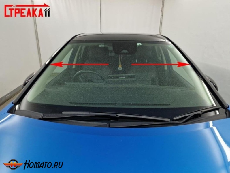 Премиум водостоки дефлекторы лобового стекла Ниссан Аура 2021+/2024+