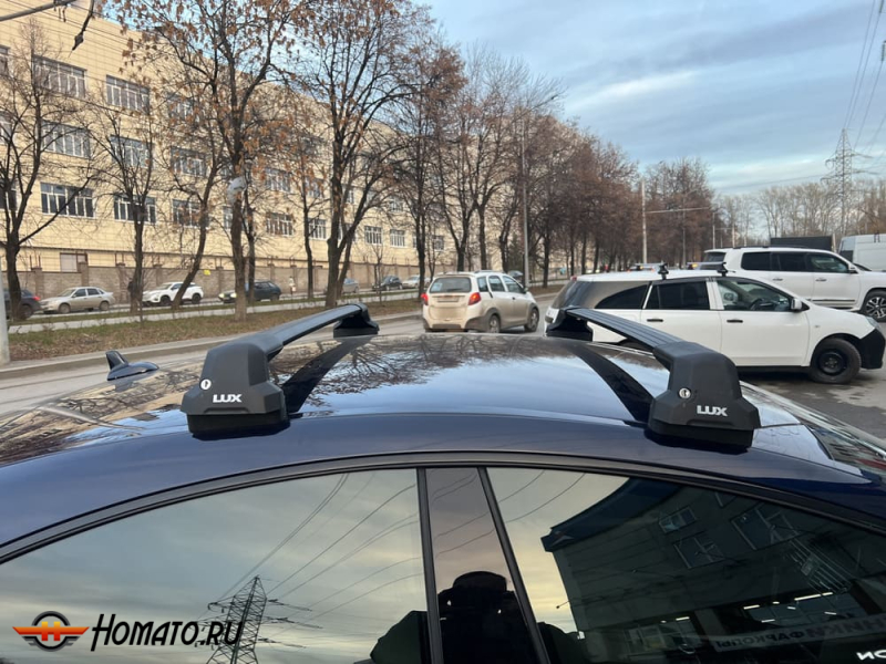 Багажник на крышу Mazda 3 (BK) 2003-2009 хэтчбек | в штатное место | LUX СITY