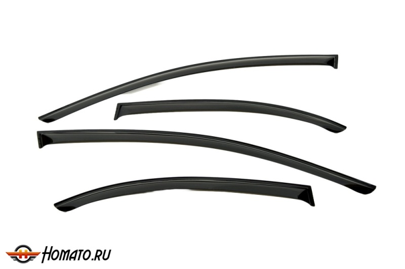 Дефлекторы на окна MITSUBISHI LANCER X (2007-2017) седан
