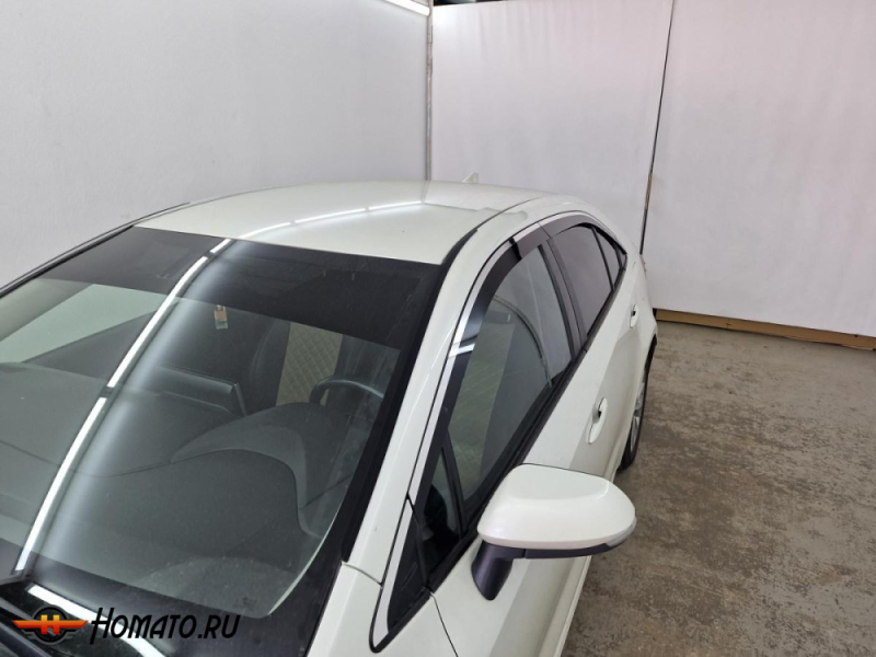 Премиум водостоки дефлекторы лобового стекла Toyota Corolla 12 (210) 2019+/2025+
