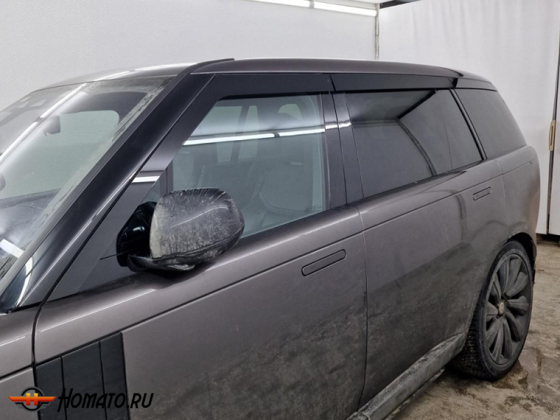 Дефлекторы Range Rover 5 2022+ (L460) LONG | из 6 частей, премиум, плоские, 2D