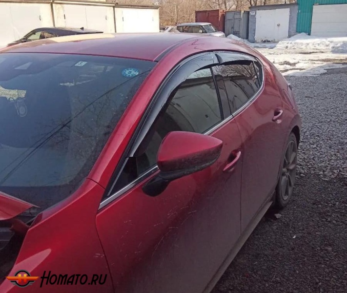 Дефлекторы окон Mazda 3 (BP) 2019+ | Cobra